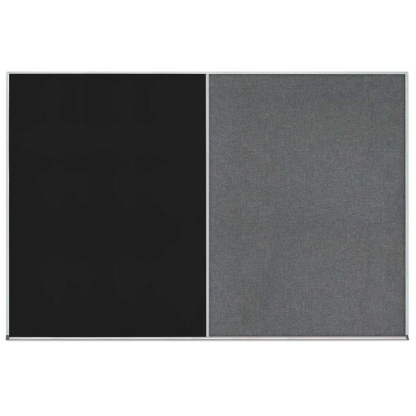 Enclosed Corkboard, 1 Door, 18"x24", 4" Fra